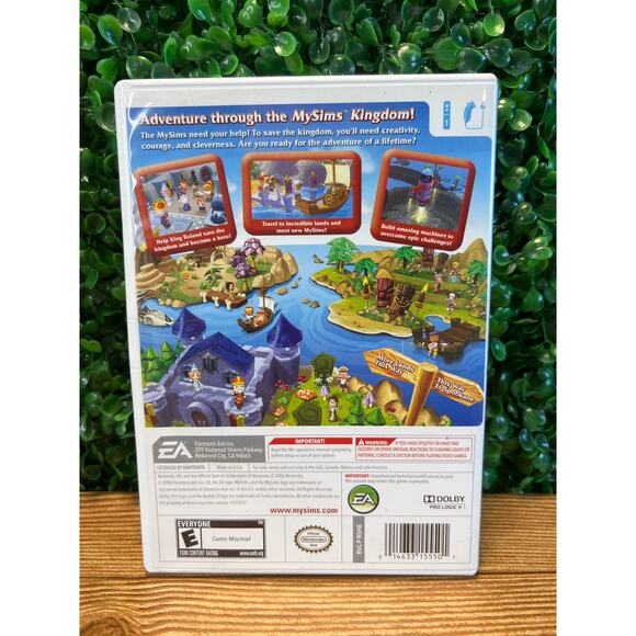 Nintendo Wii My Sims Kingdom Complete 2008 Kids Video Game - Picture 2 of 7